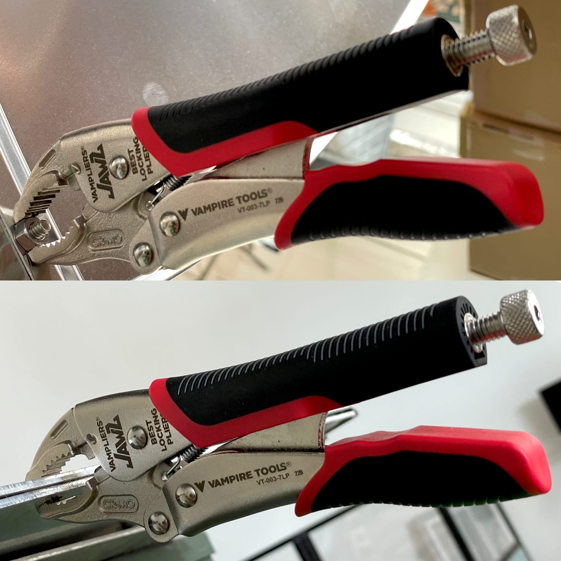 JAWZ 7.5″ SCREW EXTRACTOR VISE GRIP LOCKING PLIERS | VT-003-7LP