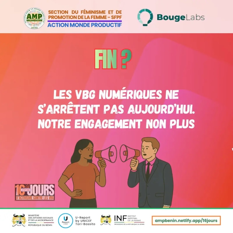 JOUR FINAL : SENSIBILISATION — 16 JOURS D'ACTIVISME CONTRE LES VBG
