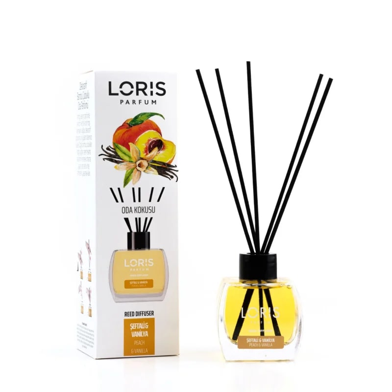 Peach And Vanilla Reed Diffuser - Scentfied