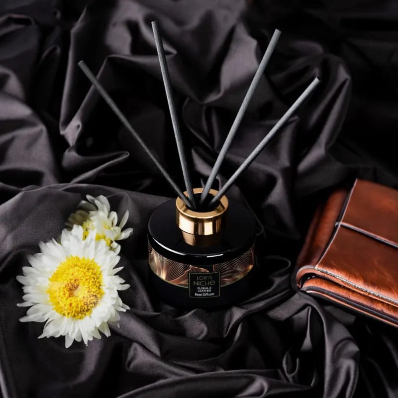Loris Floral Leather Niche Room Fragrance - Scentfied