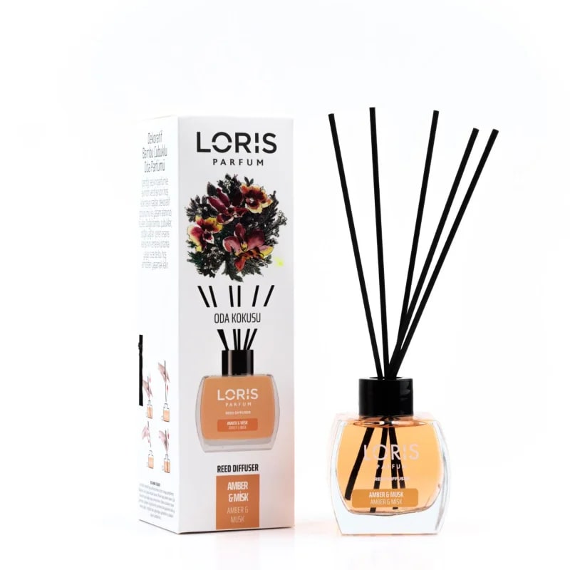 Loris Amber And Musk Reed Diffuser - Scentfied