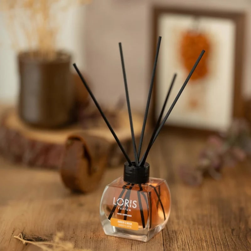 Loris Amber And Musk Reed Diffuser - Scentfied
