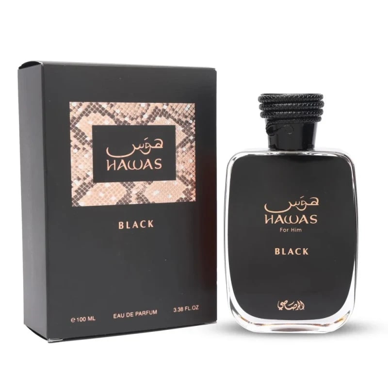 Hawas Black For Him EDP - Rasasi - Scentfied