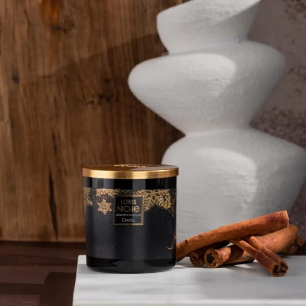 Loris Aromatic Cinnamon Niche Candle perfume - Scentfied in Kenya