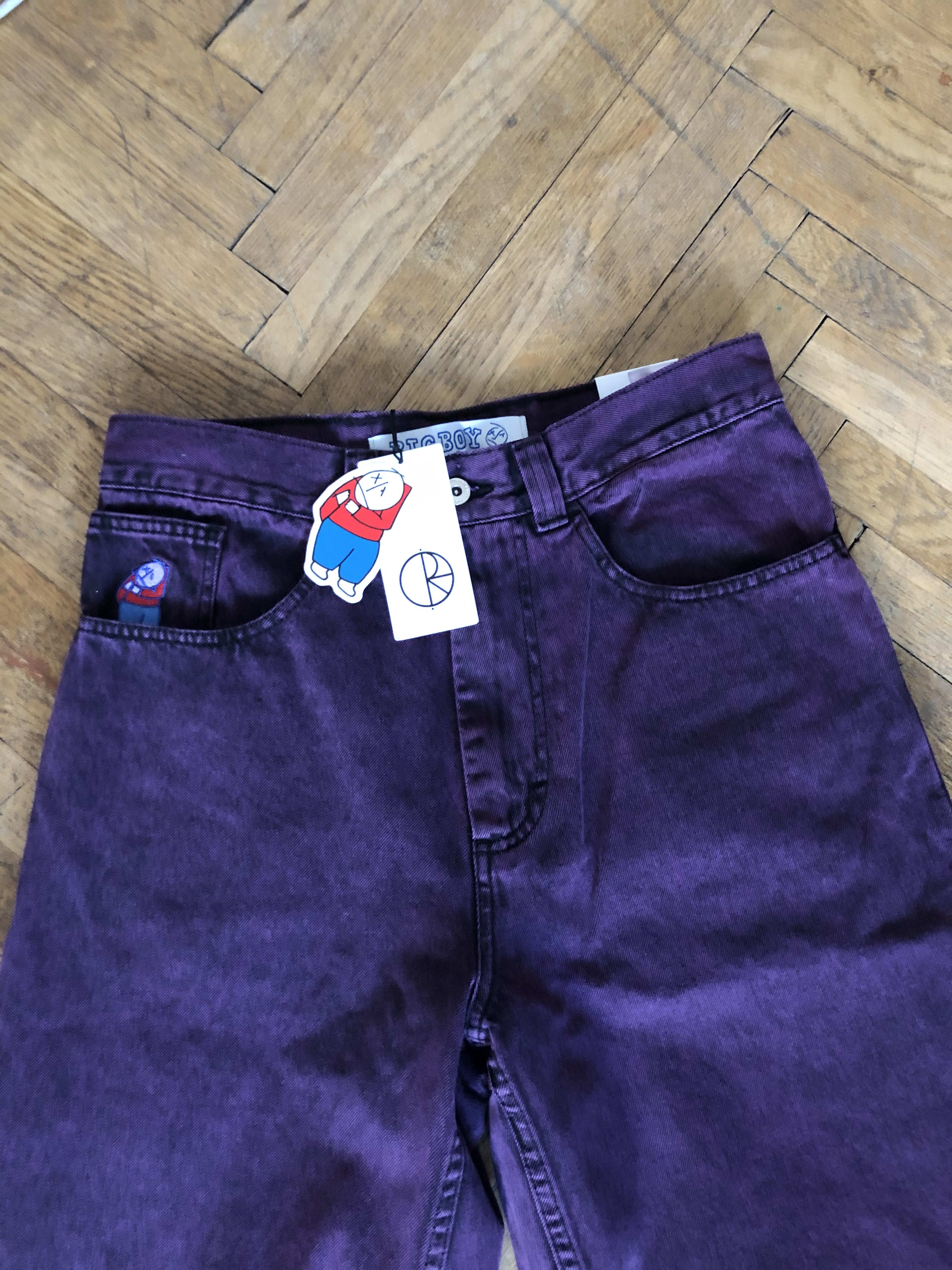 日本産】 Polar SKATE Co. BIGBOY purple black adnd.in