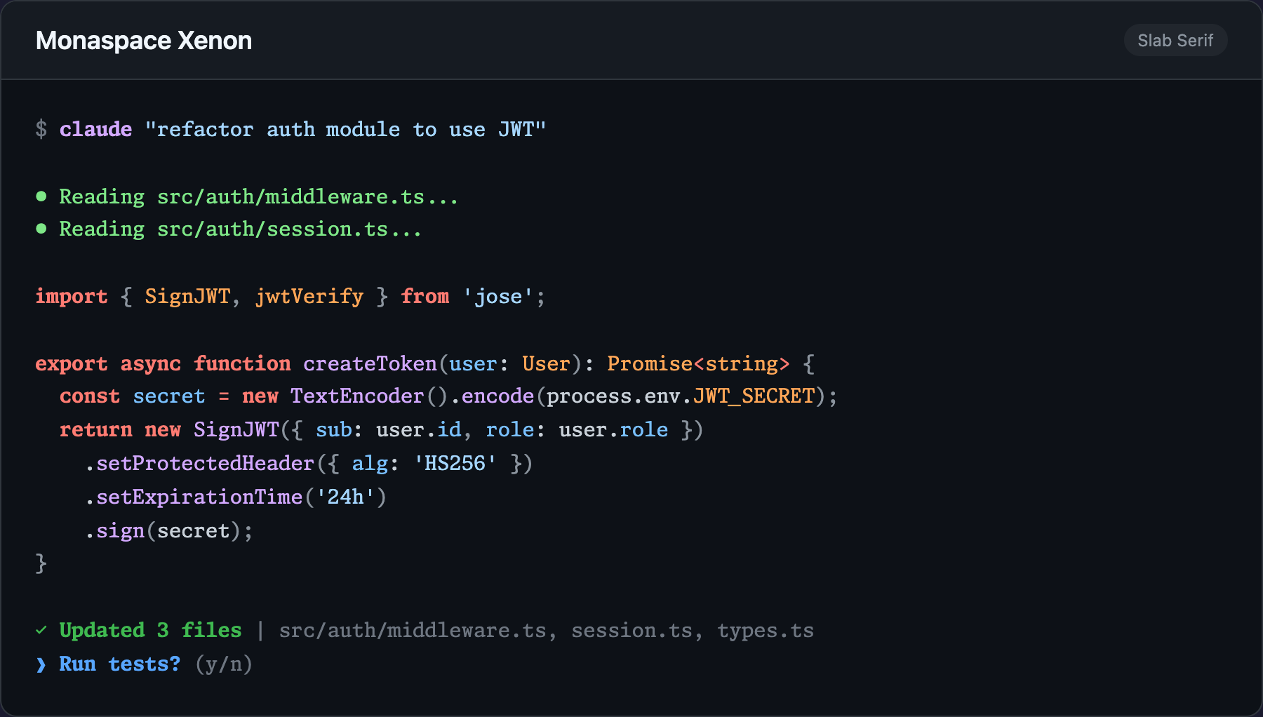 Matrix Monospace Code I Tested 21 Monospace Fonts With Claude Code So You Don't Have To