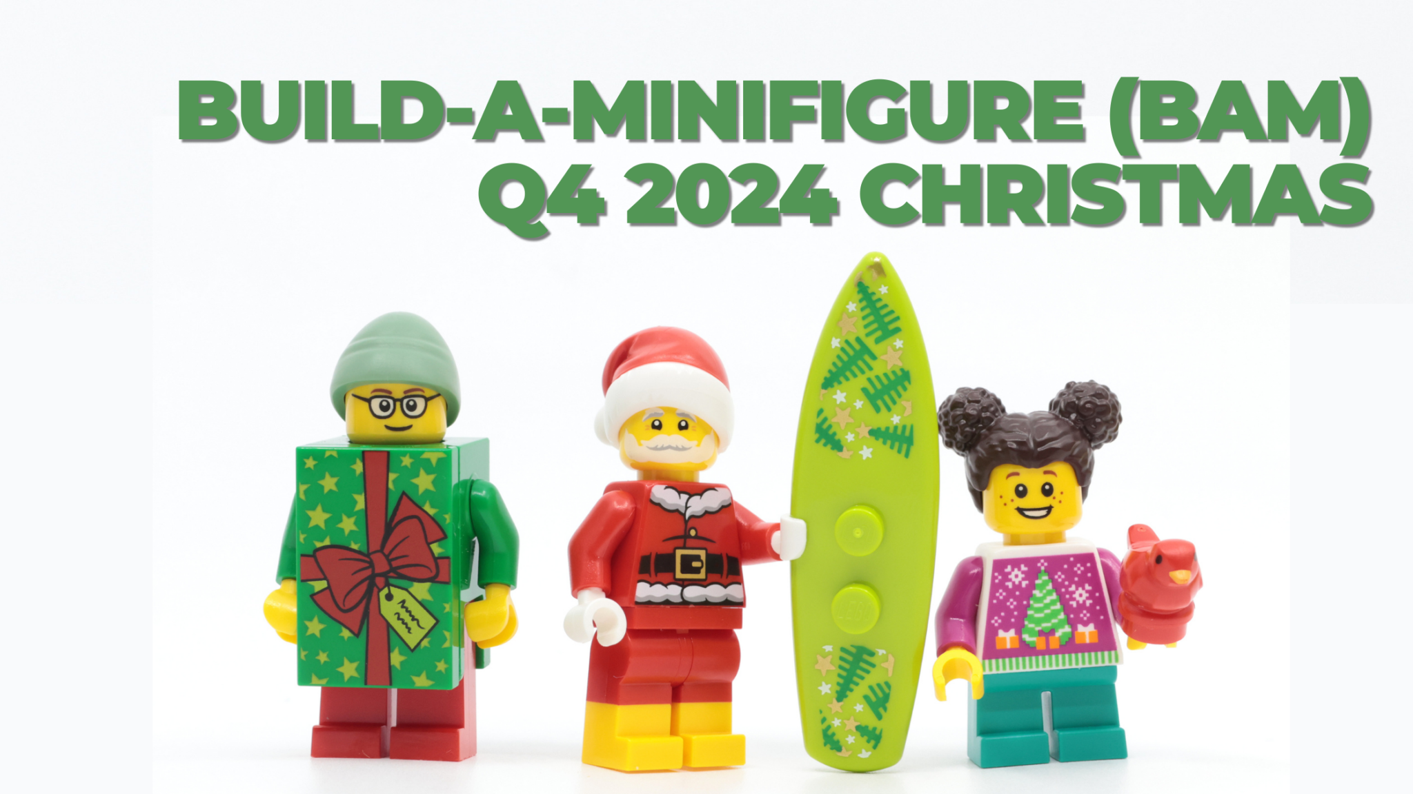 LEGO Build-a-Minifigure (BAM) 2024 Christmas