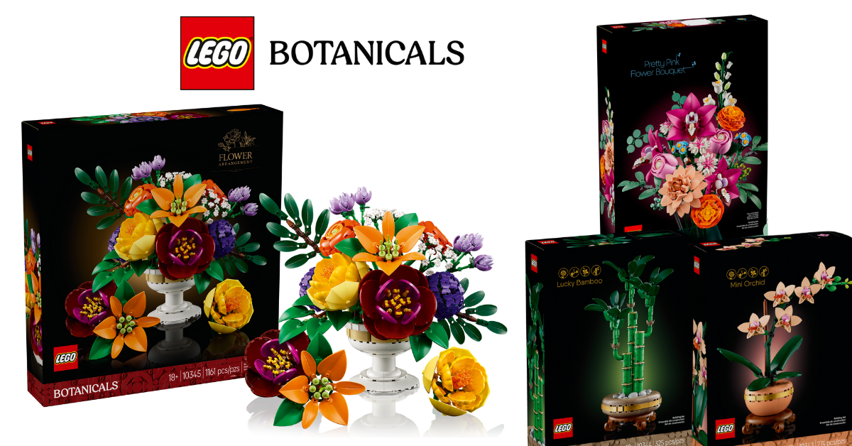 2025 Botanicals and new LEGO flowers unveiled