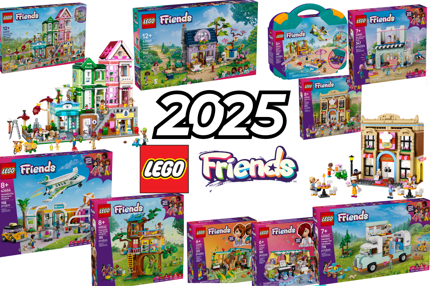 2025 LEGO Friends sets officially revealed