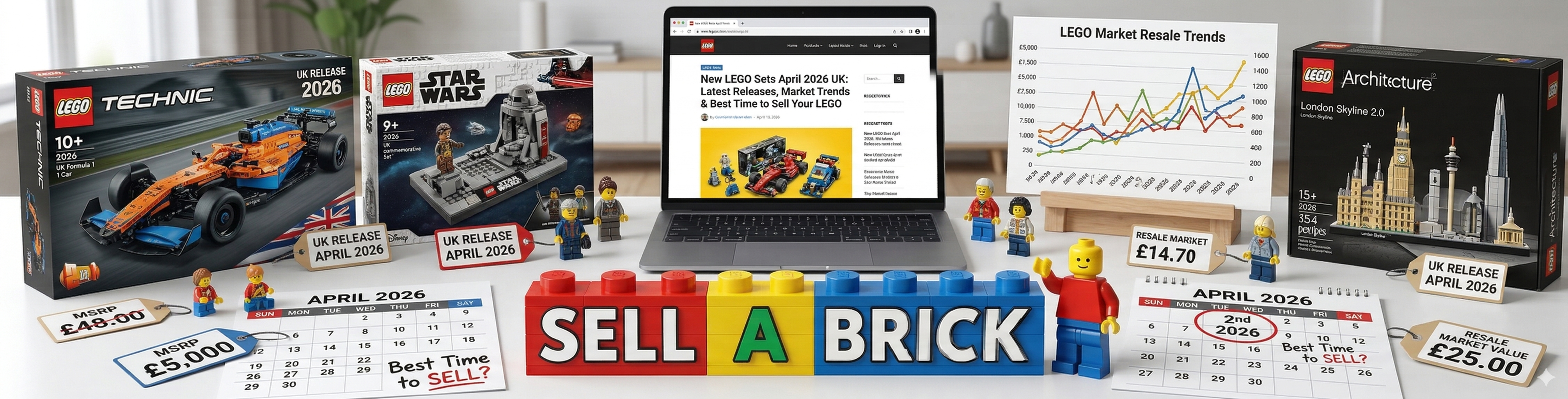 New LEGO Sets April 2026 UK: Latest Releases, Market Trends & Best Time to Sell Your LEGO