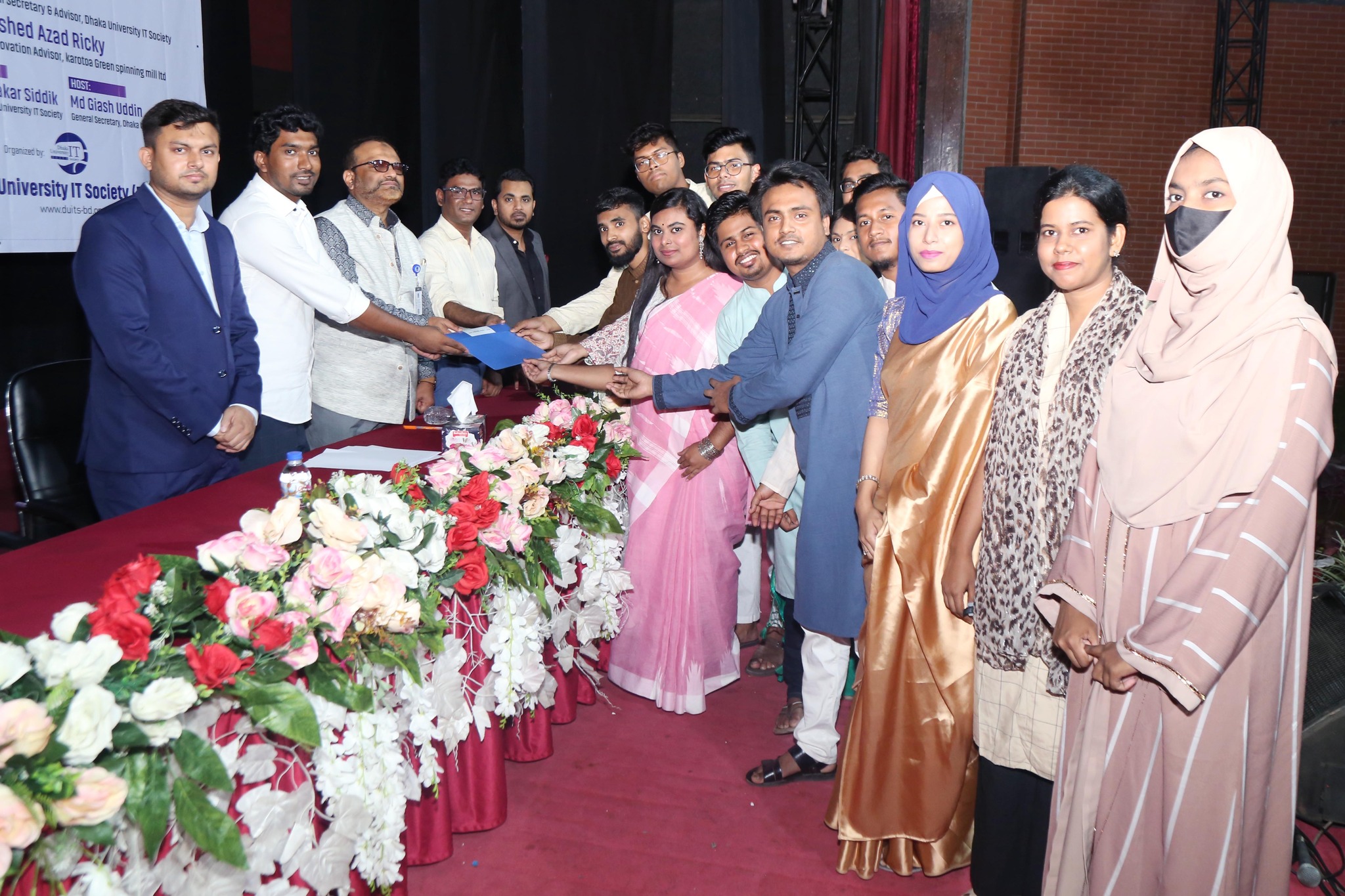 ডিইউআইটিএস-এর নবীনবরণ, পুনর্মিলনী ও দায়িত্ব হস্তান্তর