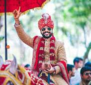Indian Wedding Royal Groom Portrait
