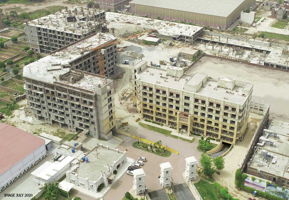 Springs Apartment Homes Canal Aerial View