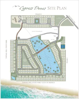 Cypress Dunes Neighborhood Map Cypress Dunes Map