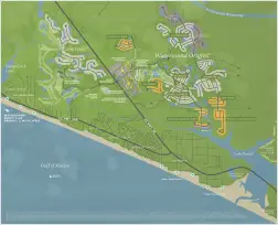 Watersound Origins Map Watercolor Map