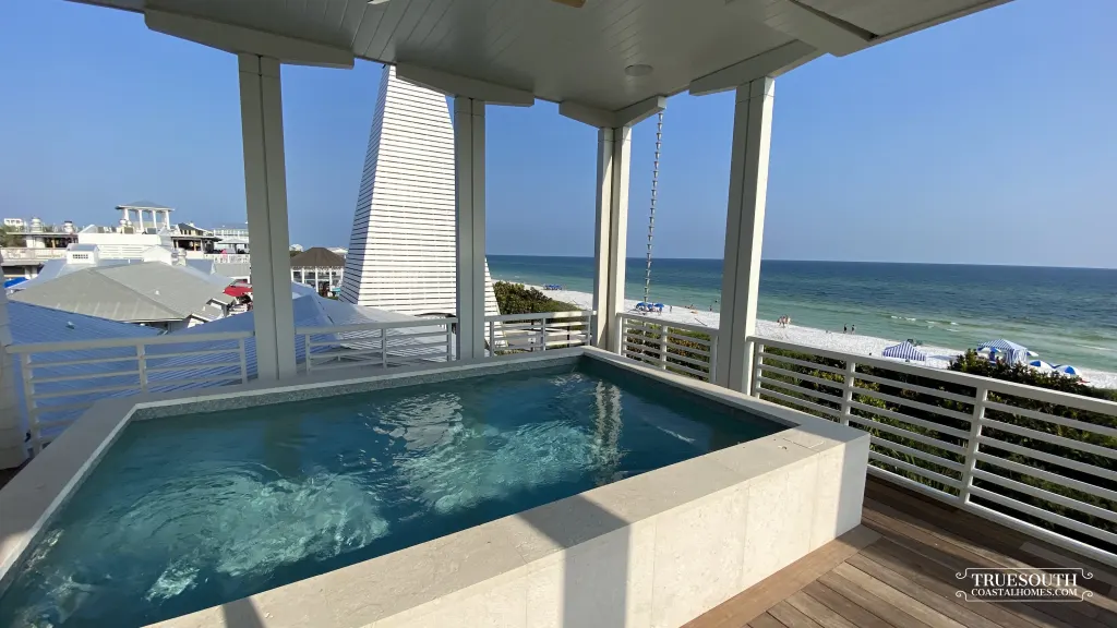 Seaside Homes Seaside Home with Pavillion & Gulf View