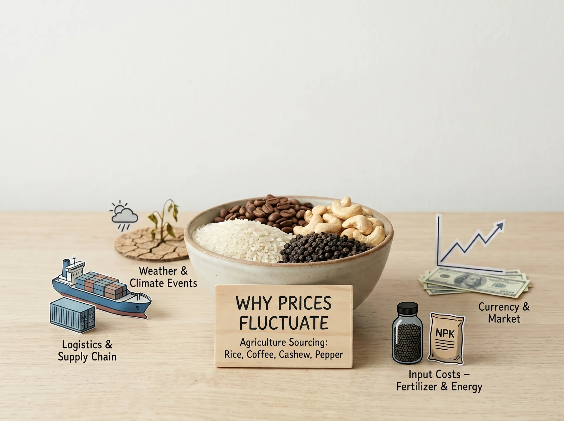 Why agricultural product prices fluctuate — guide for international buyers and importers