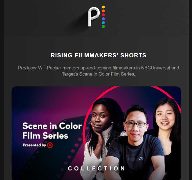 promotional email peacock platform