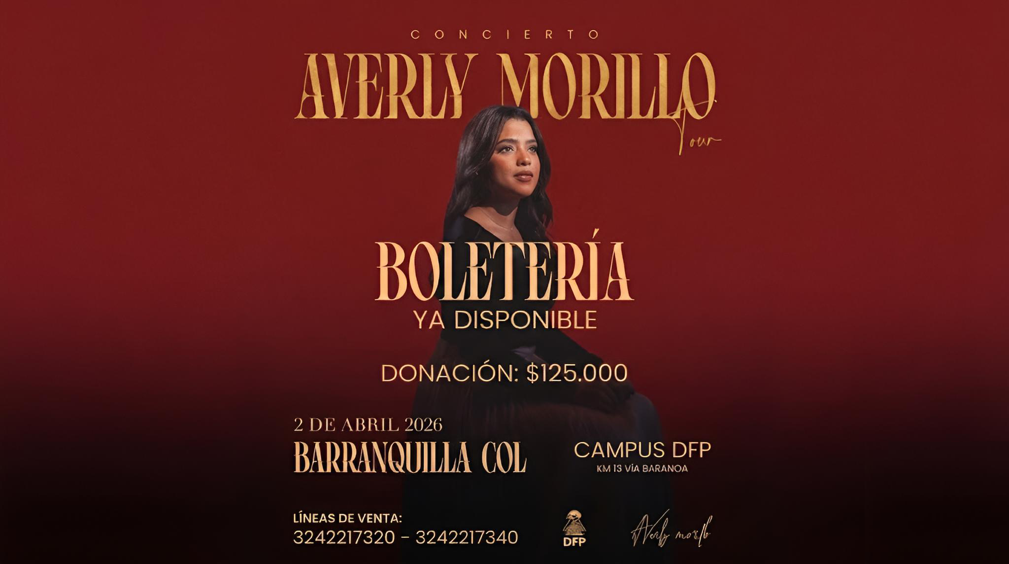 Averly Morillo Tour en Barranquilla