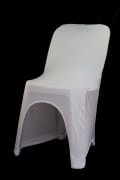 Chairs white plastic 2