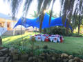 Kids Blue Stretch Tent 6x6 m 1pl 2