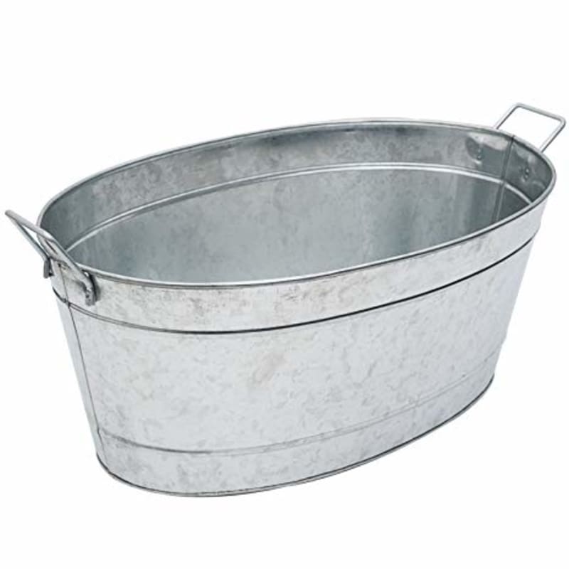 60cm Galvanised Ice Bath