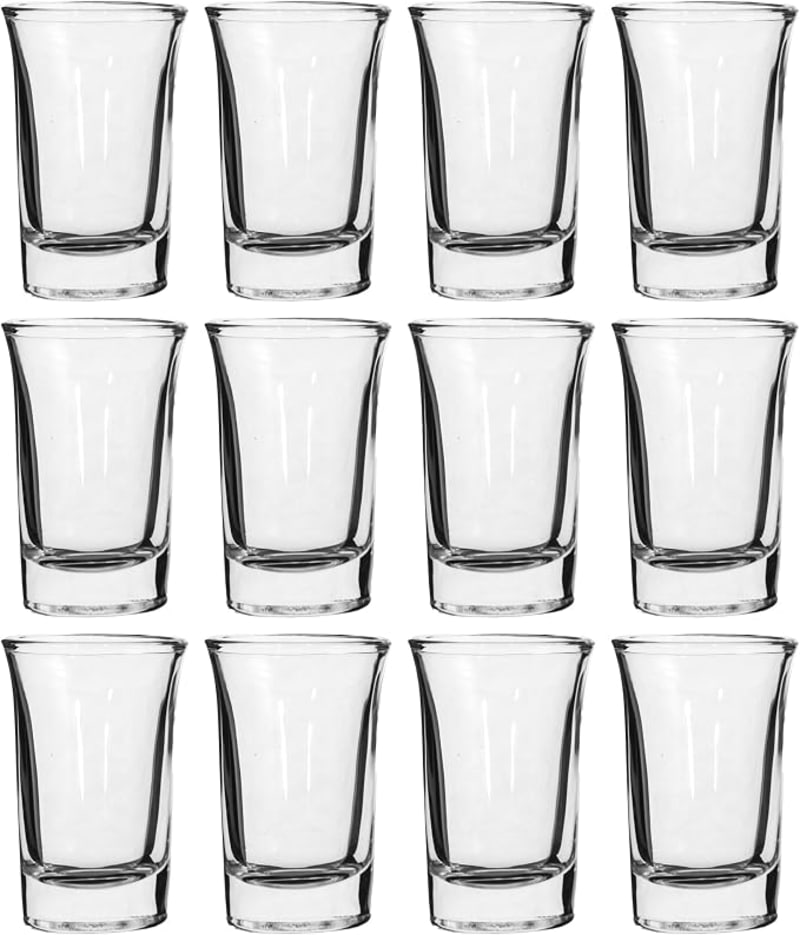 Hot shot glass (Arcoroc)