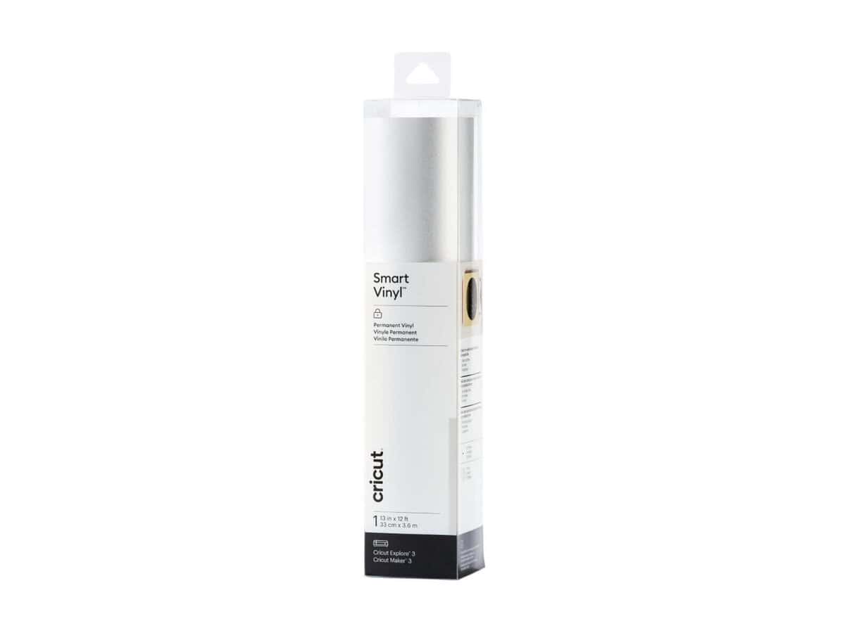 2008619 - Cricut Smart Vinyl Permanent 33x366Cm 1 Sheet (Shimmer Silver)