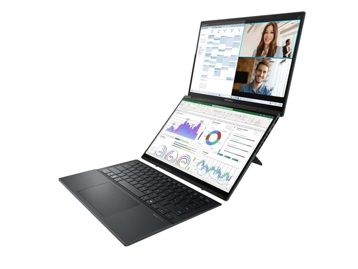 ASUS Zenbook Duo|UX8406CA-OU93220G0X|14'' OLED|TOUCH|GREY|Ultra 9 ARL|LPDDR5X 32GB OB|2TB PCIE G4 SSD|WIN 11PRO
