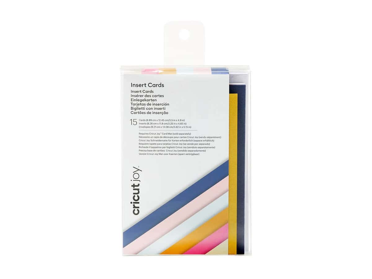 2008796 - Cricut Joy Insert Cards A1 15-Pack (Sensei Sampler) 8.89x12.45cm