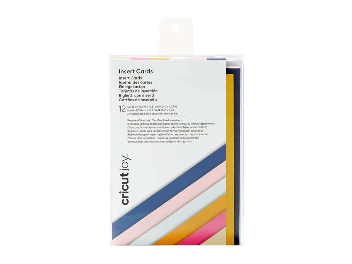 2008800 - Cricut Joy Insert Cards A6 12-Pack (Sensei Sampler) 11.43x15.2cm