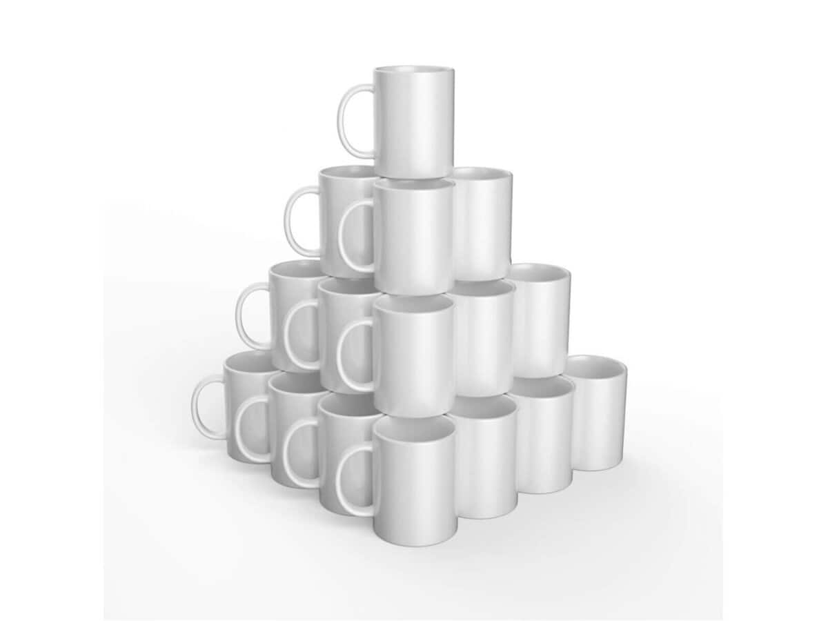 2008945 - Cricut 440ml Ceramic Mug Blank BULK 36pc White