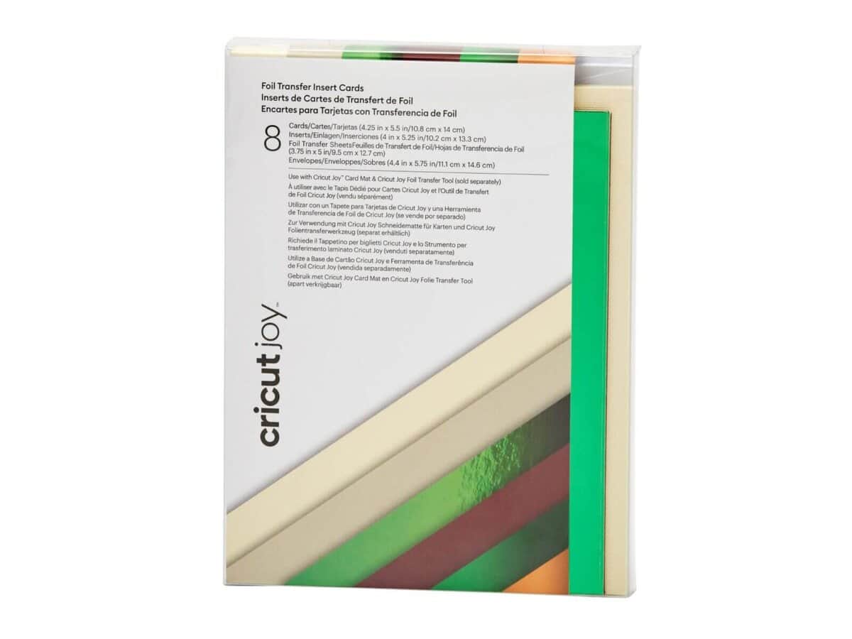 2009204 - Cricut Insert Cards Foil Cameron R20 10.8x14cm 8-Pack