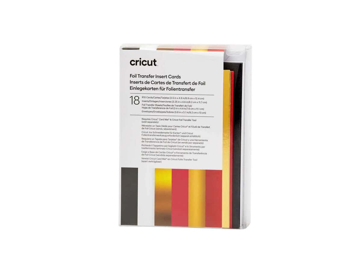 2009479 - Cricut Insert Cards Foil Royal Flush R10 8.9x12.4cm 18-Pack