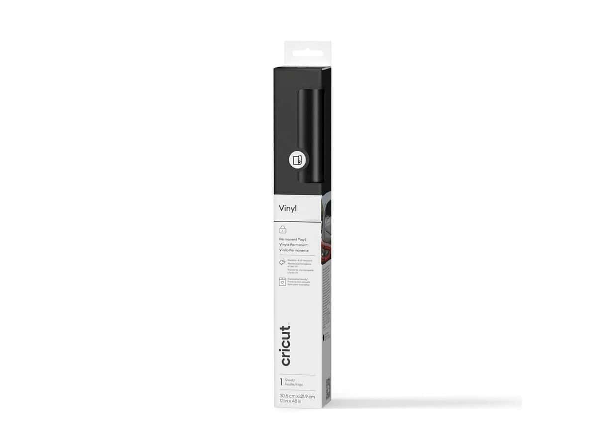 2011348 - Cricut Premium Vinyl Permanent 30x120cm (Black)