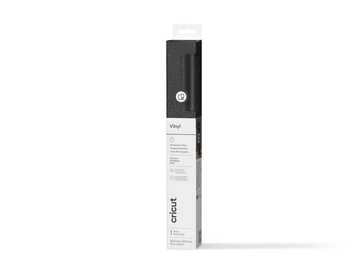 2011515 - Cricut Shimmer Vinyl 30x120cm (Black)