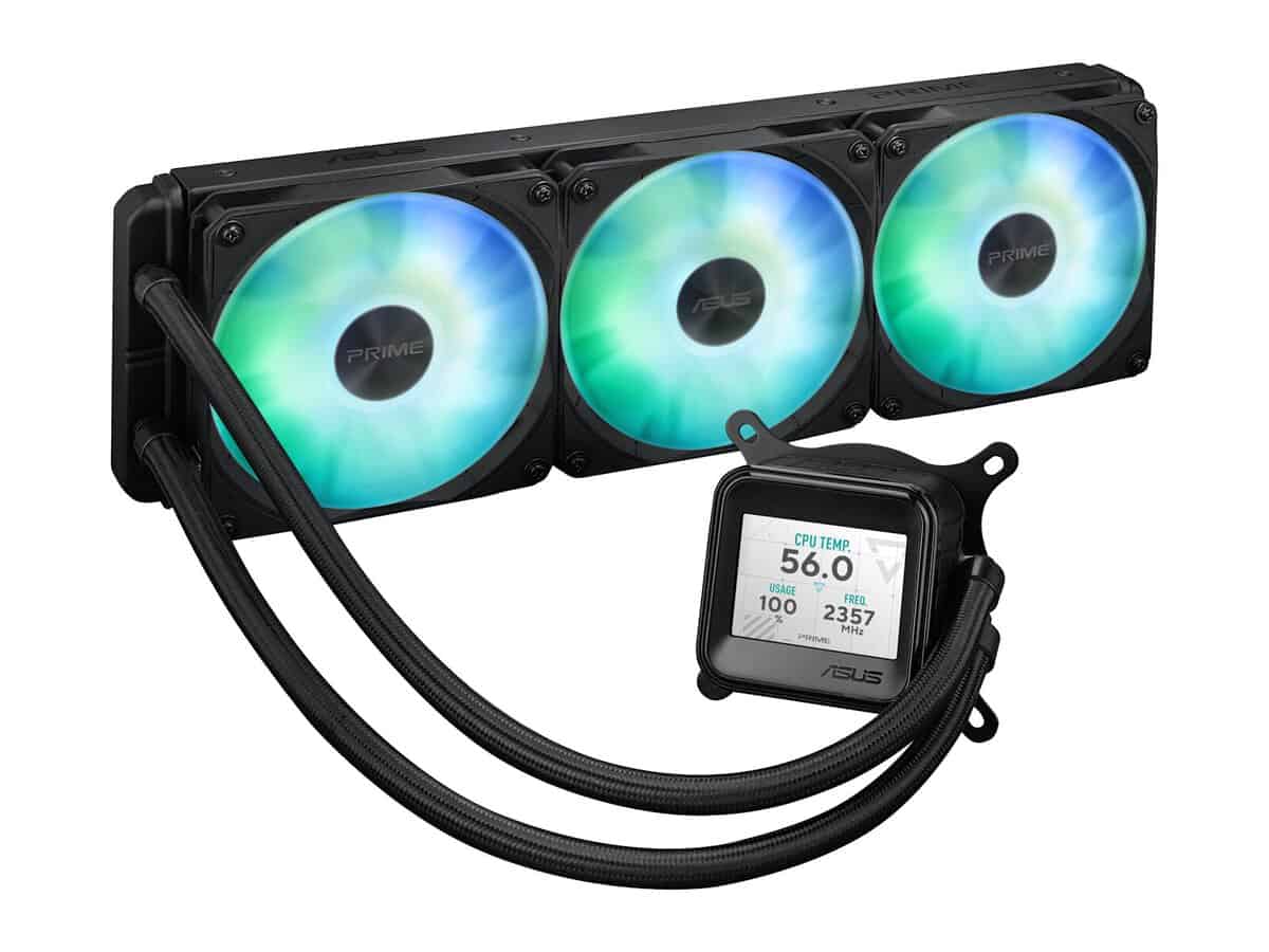 ASUS Cooler/Water block dimention:73x73x45mm/Radiator Dimension/277x120x27mm; Intel:LGA1700/1200/115x/AMD:AM5/AM4/6 Years