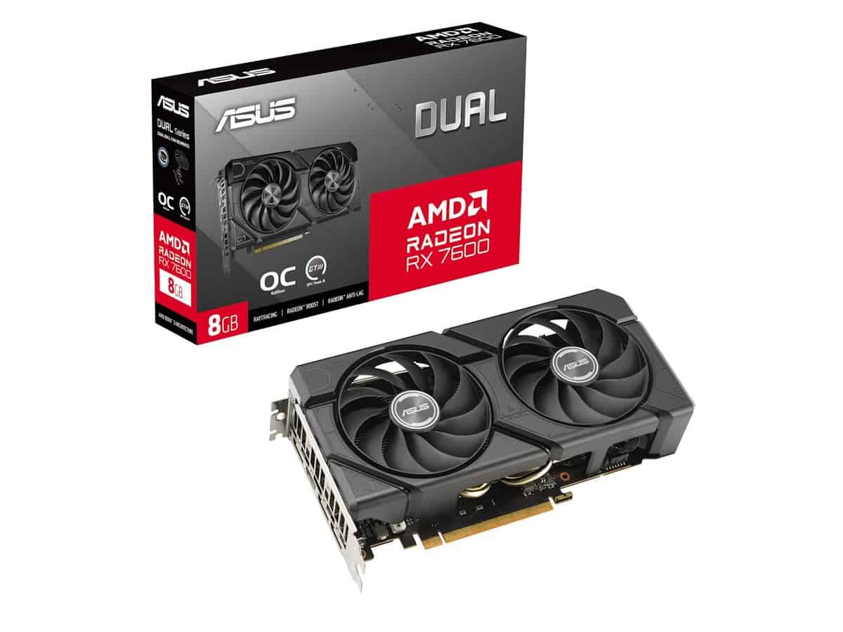 ASUS Graphics Card/AMD/PCIe4/8GB GDDR6/OC mode:up to 2715MHz(Boost Clock)/Default mode:up to 2695MHz/1xHDMI/3xDP/550W