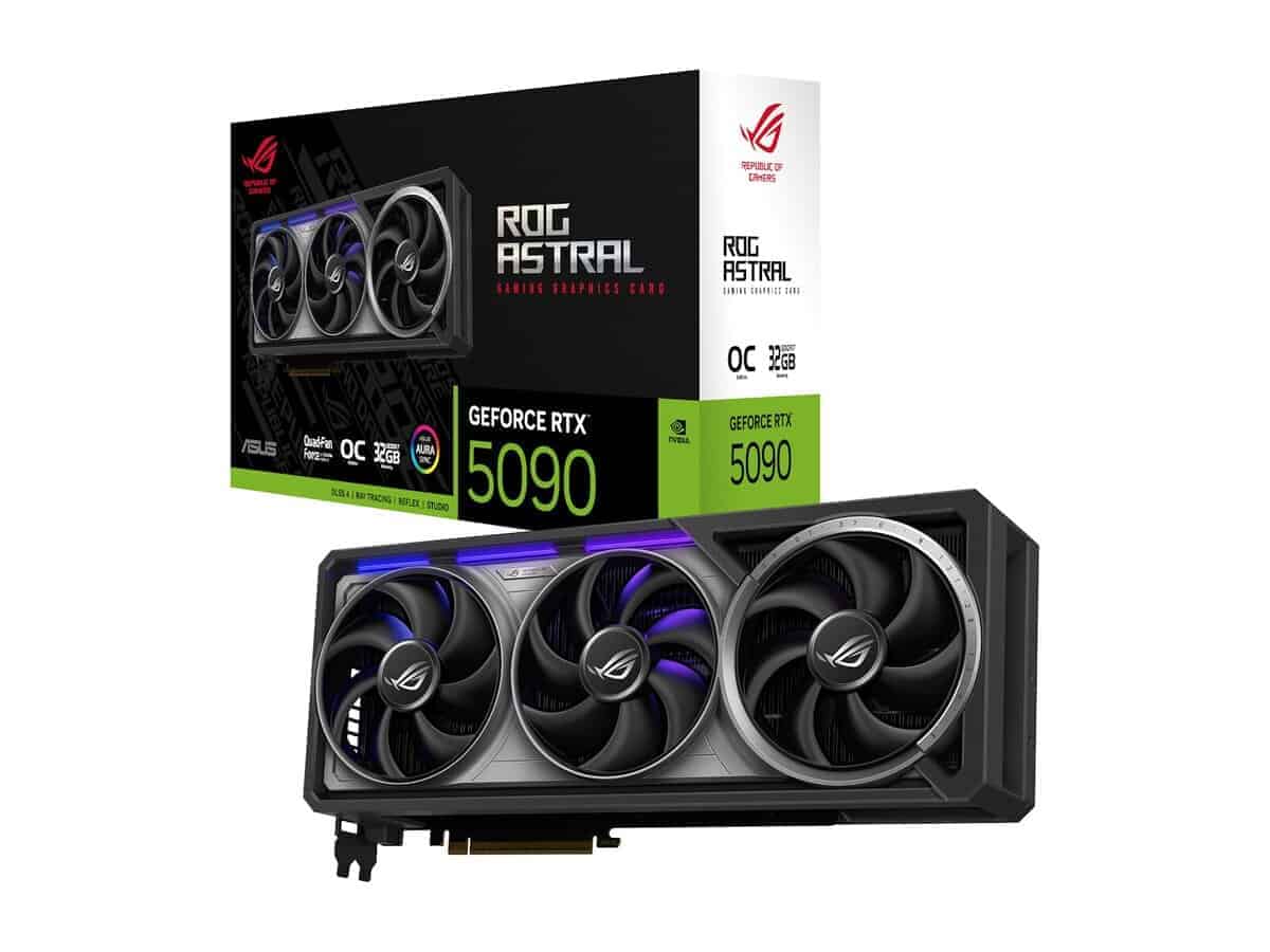 ASUS Graphics Card/NVIDIA/PCIe5.0/32GB GDDR7/OC mode:2610 MHz/Default mode:2580MHz(Boost)/2xHDMI/3xDP/1000W.