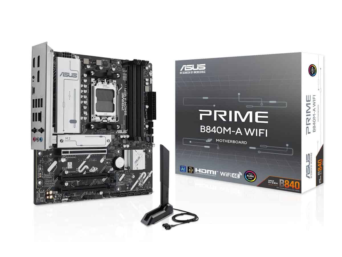 ASUS Motherboard/mATX/AM5/DDR5/4xDIMM/Max.256GB/1xPCIe4x16/2xPCIe3x16/ 3xM.2/4xSATA 6Gb/s/2xDP/1xHDMI/RAID/WIFI 6E