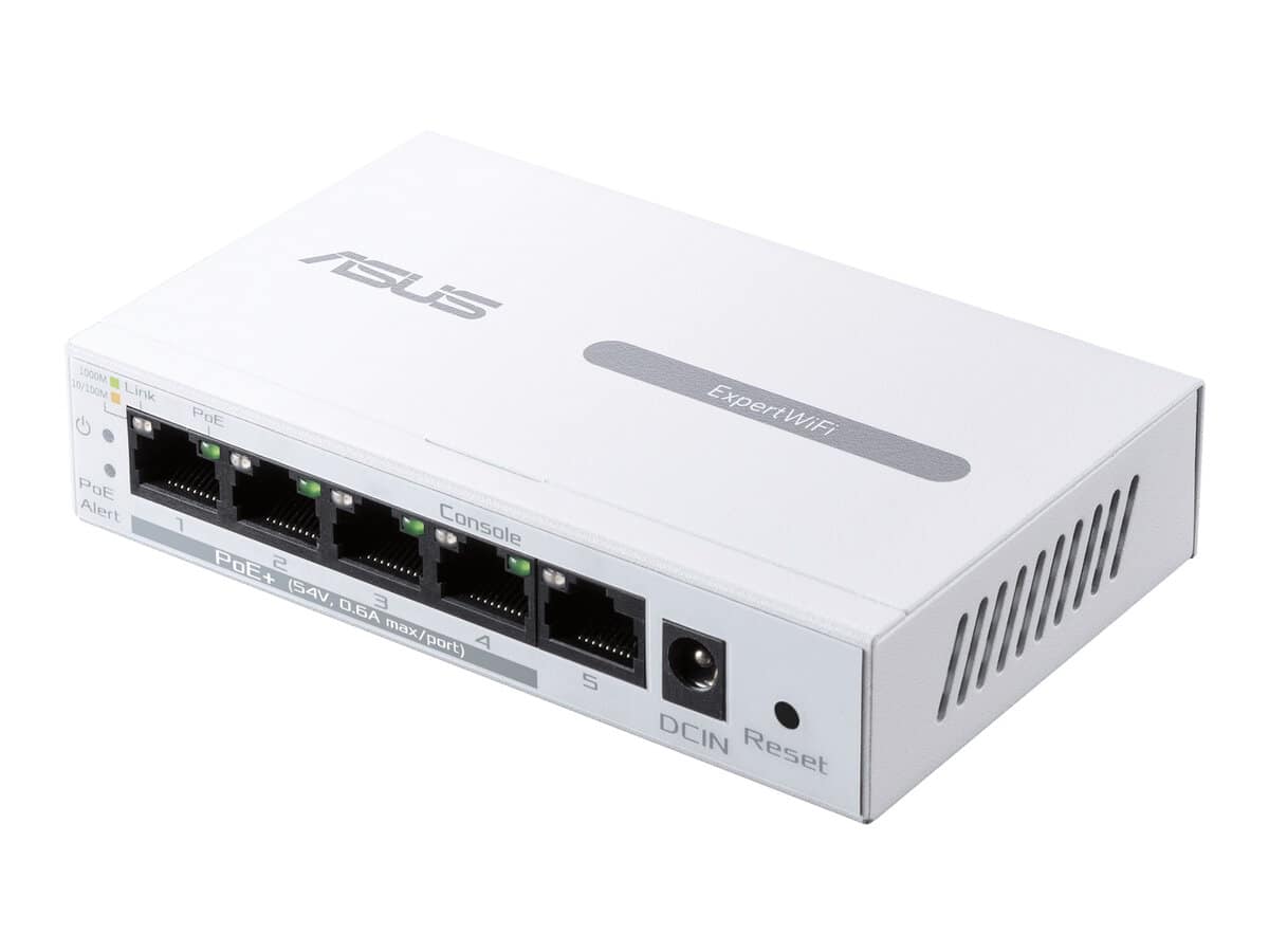 ASUS SWITCHES/Expert/2402 Mbps+574 Mbps/2.4GHz 2x2/5GHz 2x2/PoE+/Wall+Ceiling Mount/AiMesh/
