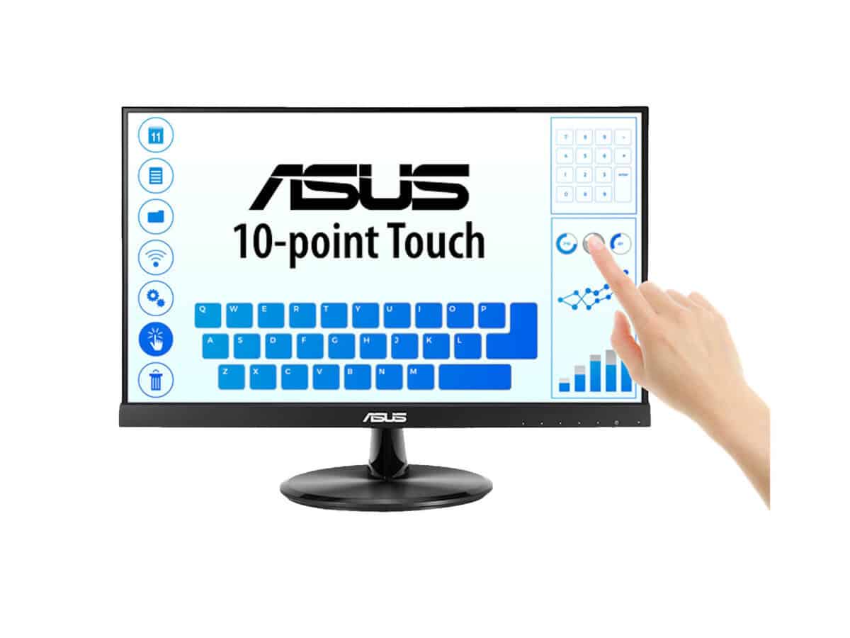 ASUS VT229H|Touch|21.5''|WXGA|TN Panel|60Hz|AR16:9|5ms - GTG|220 NITS|400:1|VA (H90/V60)-|1XVGA|1xHDMI|Vesa WM|