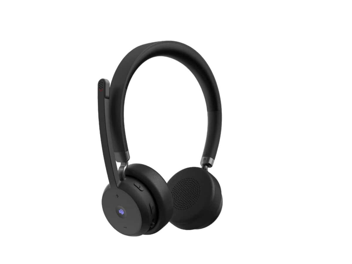 LENOVO Wireless VoIP Headset (Teams) | BT 5.3 with Dual Connection|Up To 60 Hours of Playback | 2yr Carry In