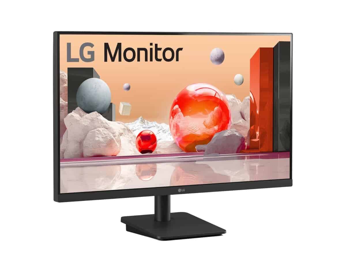 LG Essential 27'' FHD IPS Monitor 100Hz; 1920x1080 IPS; Super Resolution+; 2x HDMI Ports; Tilt Functionality
