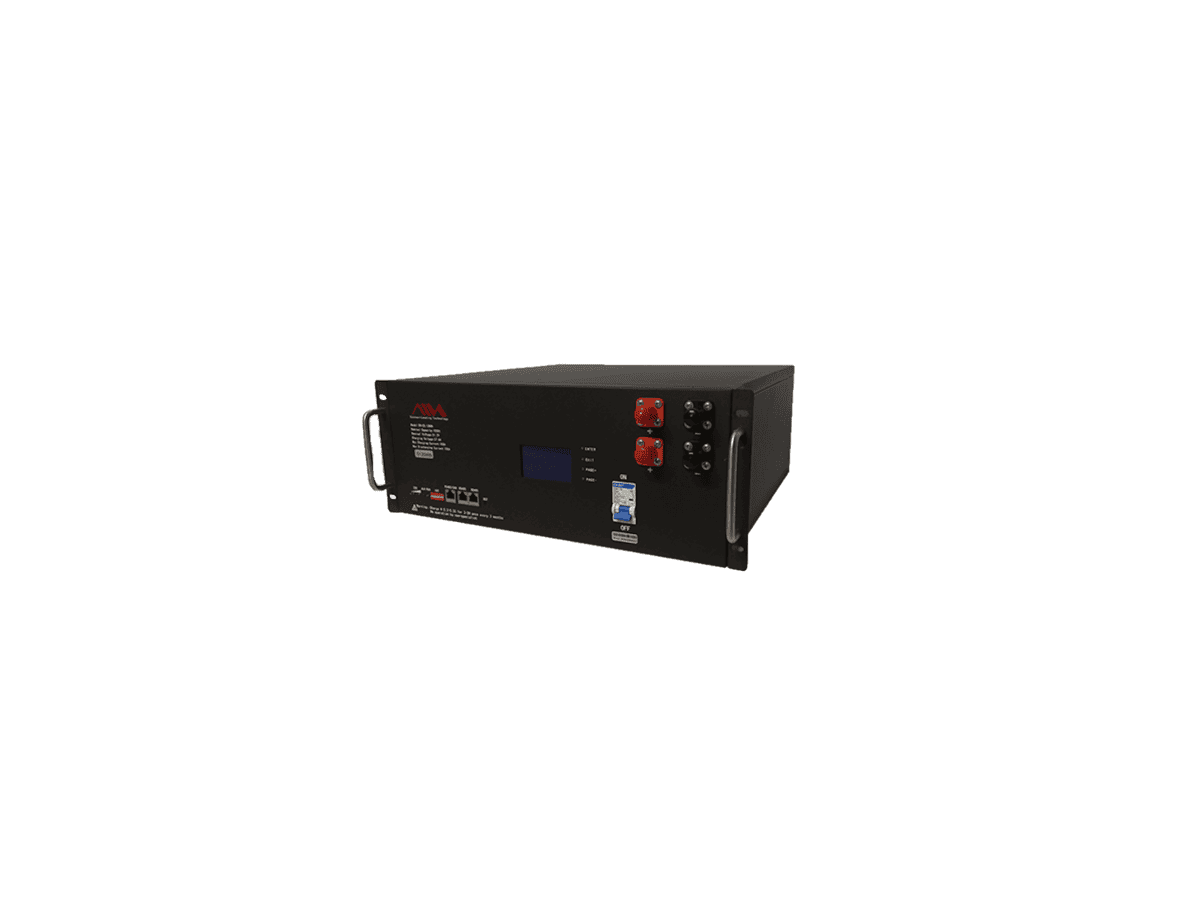 SUNNEW RACK MOUNT 5.12KWH LiFePo 51.2V DC INVERTER BATTERY - 10 year warranty