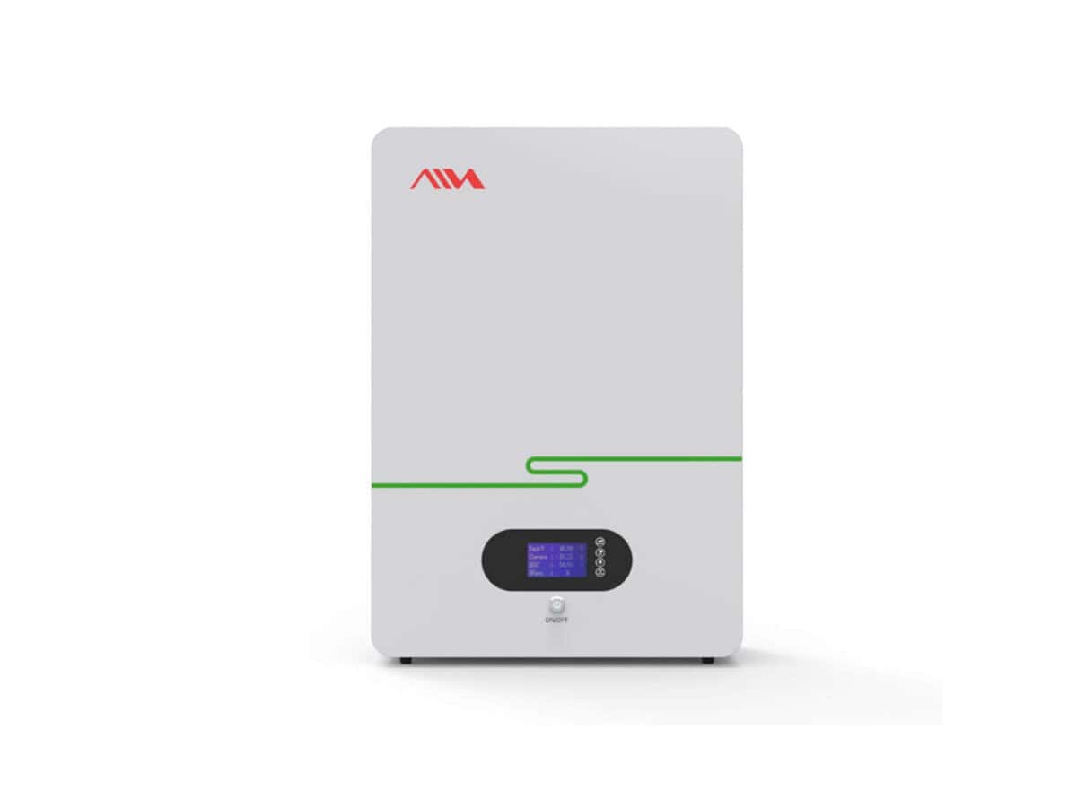 SUNNEW WALL MOUNT 5.12KWH LiFePo 51.2V DC INVERTER BATT - 10 YEAR WARRANTY