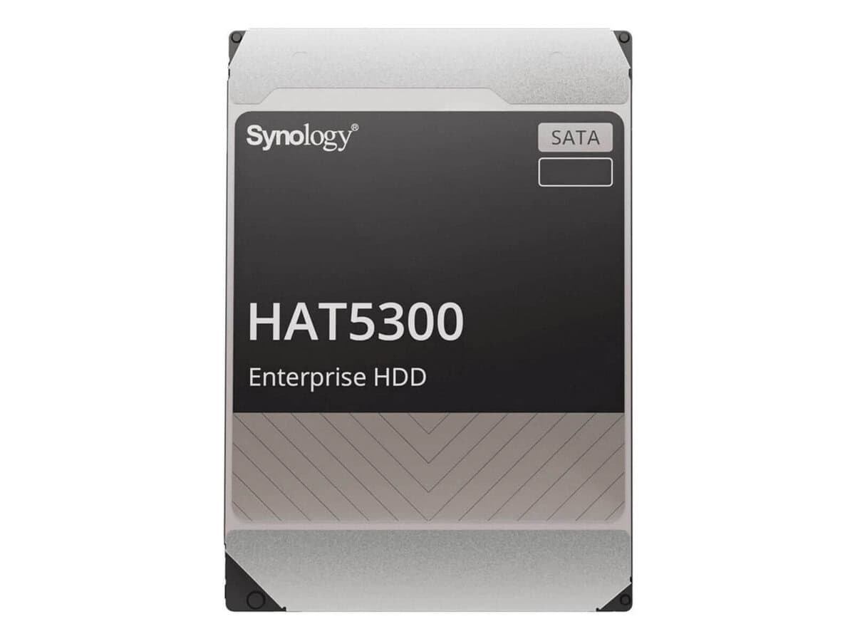 Synology HAT5300-12T 12TB 3.5'' Enterprise HDD; SATA 6GB/s; 256MB Cache; RPM 7200 5YR Warranty