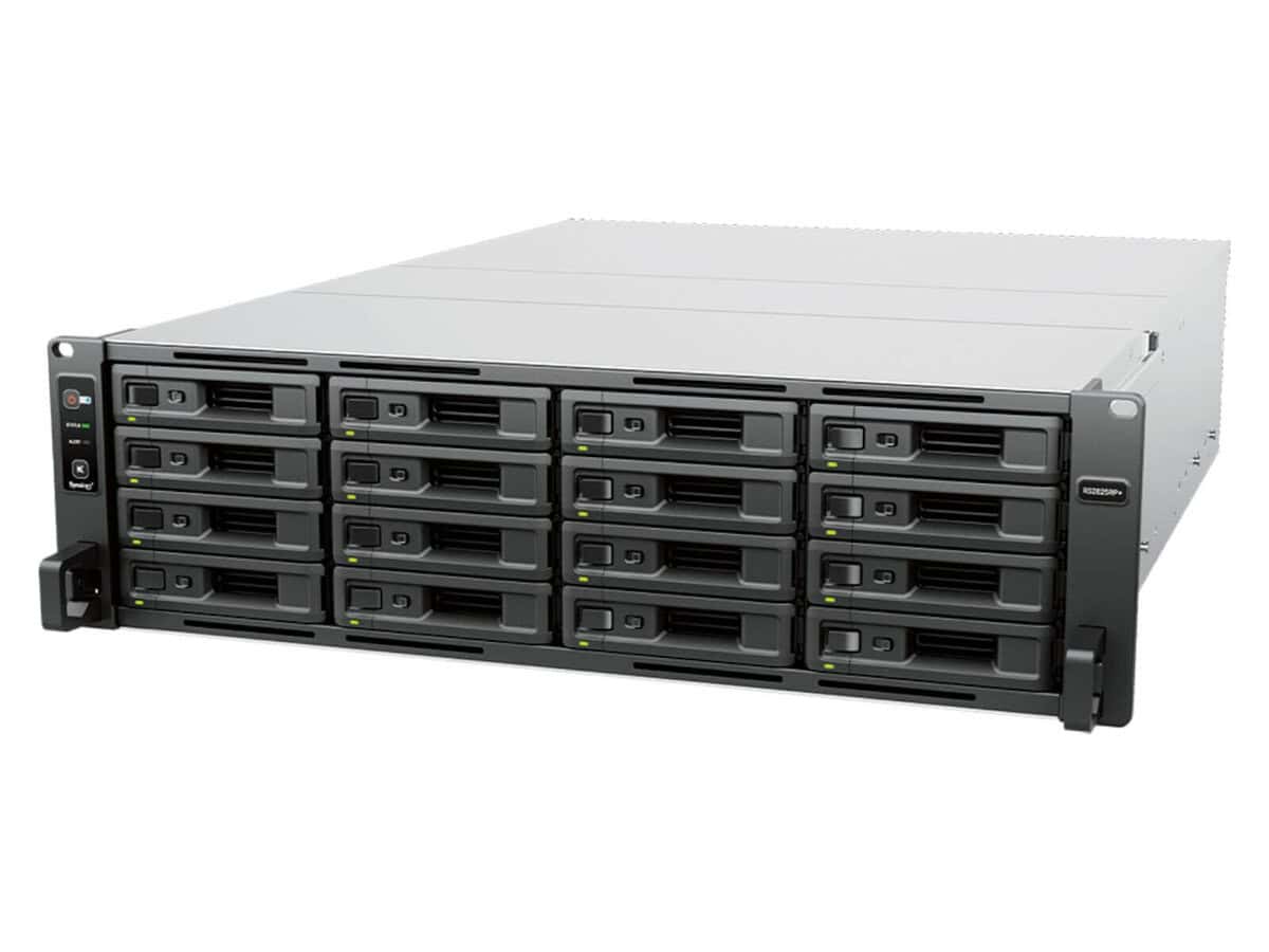 Synology RS2825RP+ 16 Bay RackStation (Expandable to 28 bay) - AMD Ryzen V1780B 4C CPU 8GB DDR4 ECC UDIMM (2 DIMM slots)