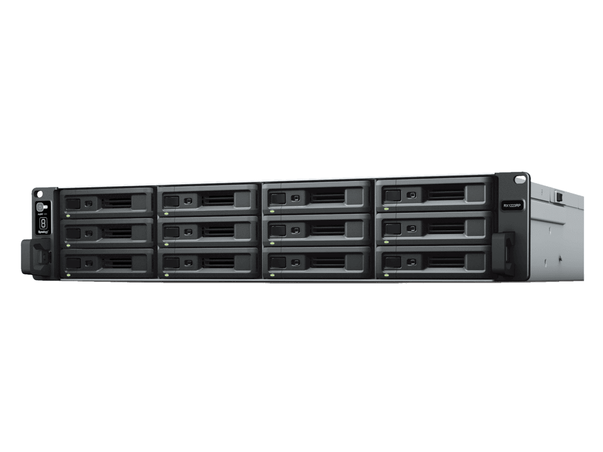 Synology RackStation 12 Bay Expansion Unit for: SA series:SA6400; 23 series:RS2423RP+; RS2423+ .