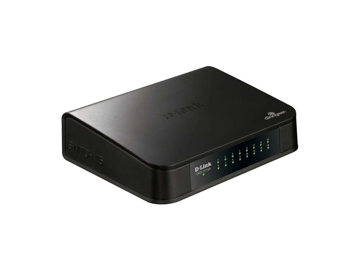 D-Link DES-1016A 16-Port 100M Unmanaged Switch